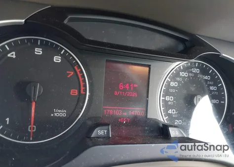 2011 Audi A4 2.0T Premium z USA, uszkodzony, nr VIN WAUBFAFL2BN014208